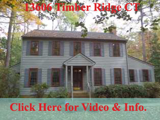 Brandermill Home For Sale 13606 Timber Ridge Ct Midlothian Va