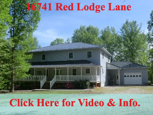 For Sale 16741 Red Lodge Lane Amelia Va 23002 In-Law Suite on 10 Acres